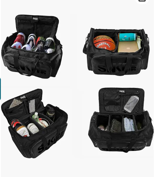 GripCore x Sneaker Duffel Bag – Travel & Gym Bag for Men