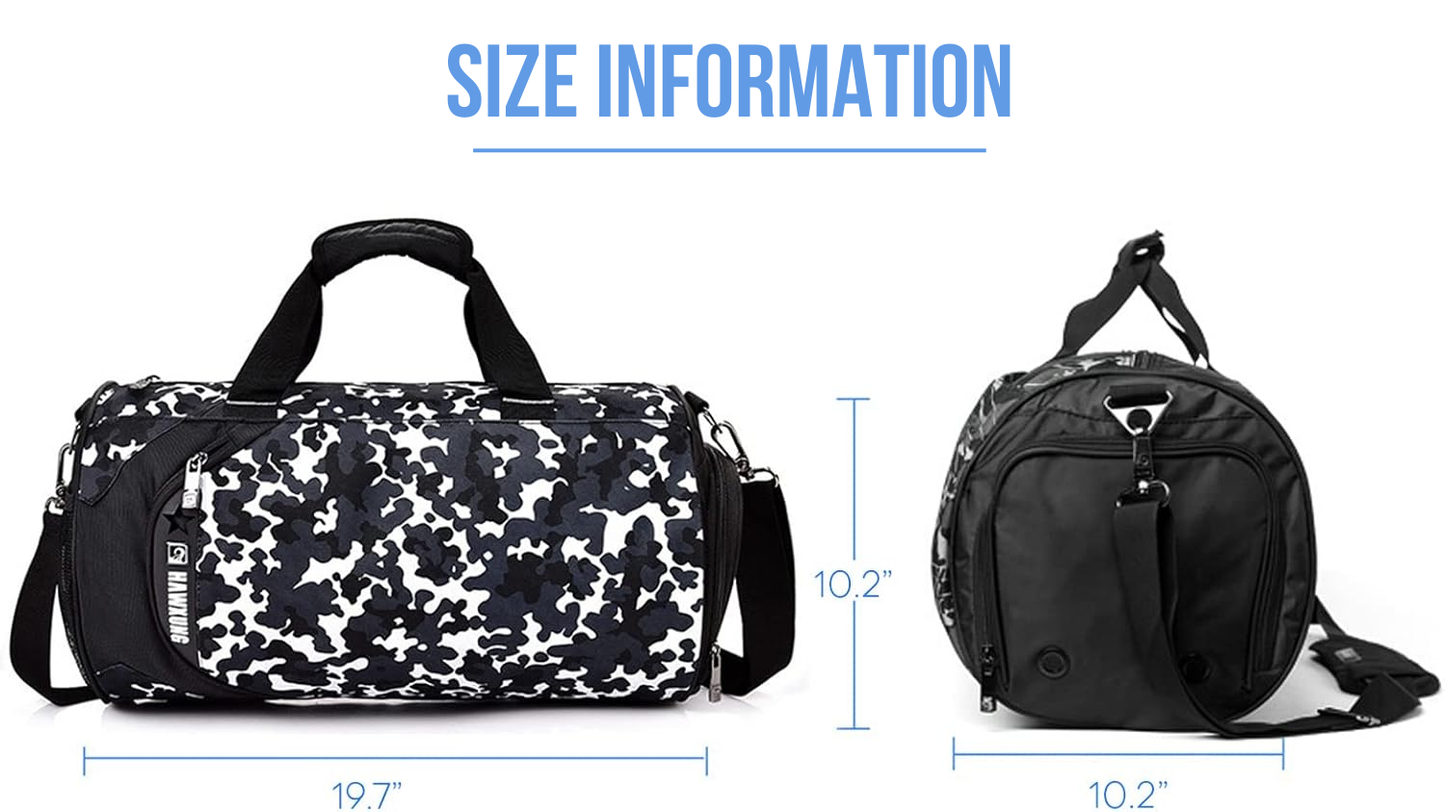 Premium GripCore Compact Gym Bag