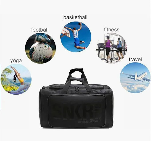 GripCore x Sneaker Duffel Bag – Travel & Gym Bag for Men